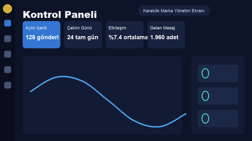 karekök medya ajansı sosyal medya paneli